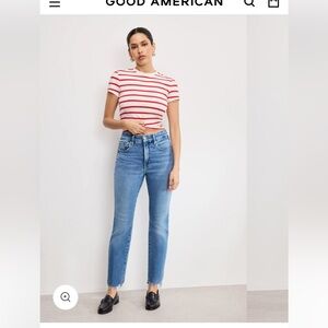 Good American Soft tech good legs straight